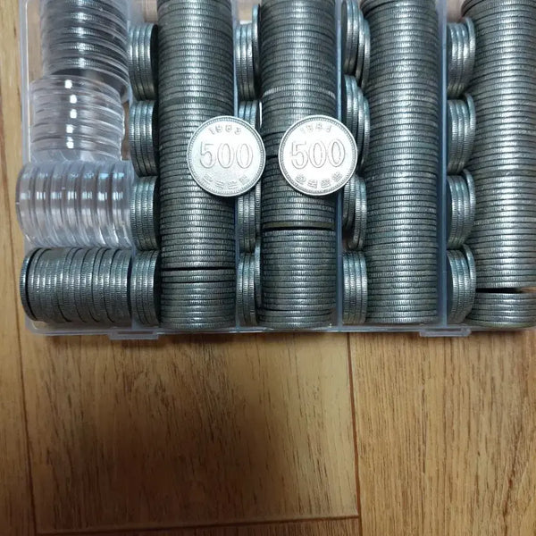 [BUNJANG] 1983 & 1984 500 Won Coins (Bundle of 300) / 1983년 1984년 500원 동전
