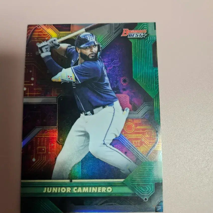 [BUNJANG] Tampa Bay Rays Junior Caminero 2025 Bowman's Best Circuitry Refractor / 템파베이)주니어 카미네로 2025 Bowman'Best Circuitry 리플렉터