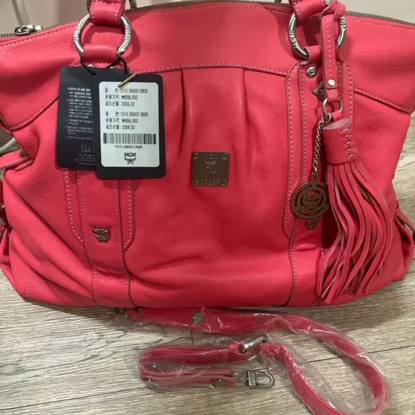 [BUNJANG] MCM Pink Tote Bag / MCM 토트백 핑크 새상품