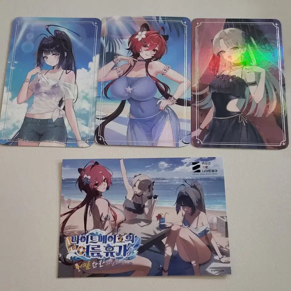 [BUNJANG] Kazena Comicworld Photocard Set Game Coupon / 카제나 코믹월드 포토카드 세트 게임쿠폰