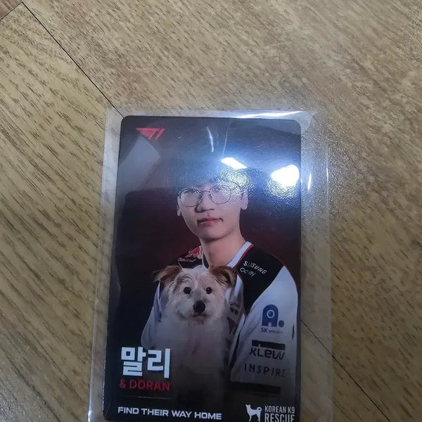 [BUNJANG] T1 Malli & Doran Photocard / 홈그라운드 T1 말리 & Doran 포토카드