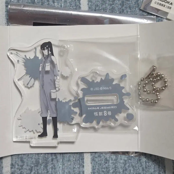 [BUNJANG] Kaiju No. 8 Mina Paint Acrylic Stand/Keychain / 괴수 8호 미나 페인트 아크릴