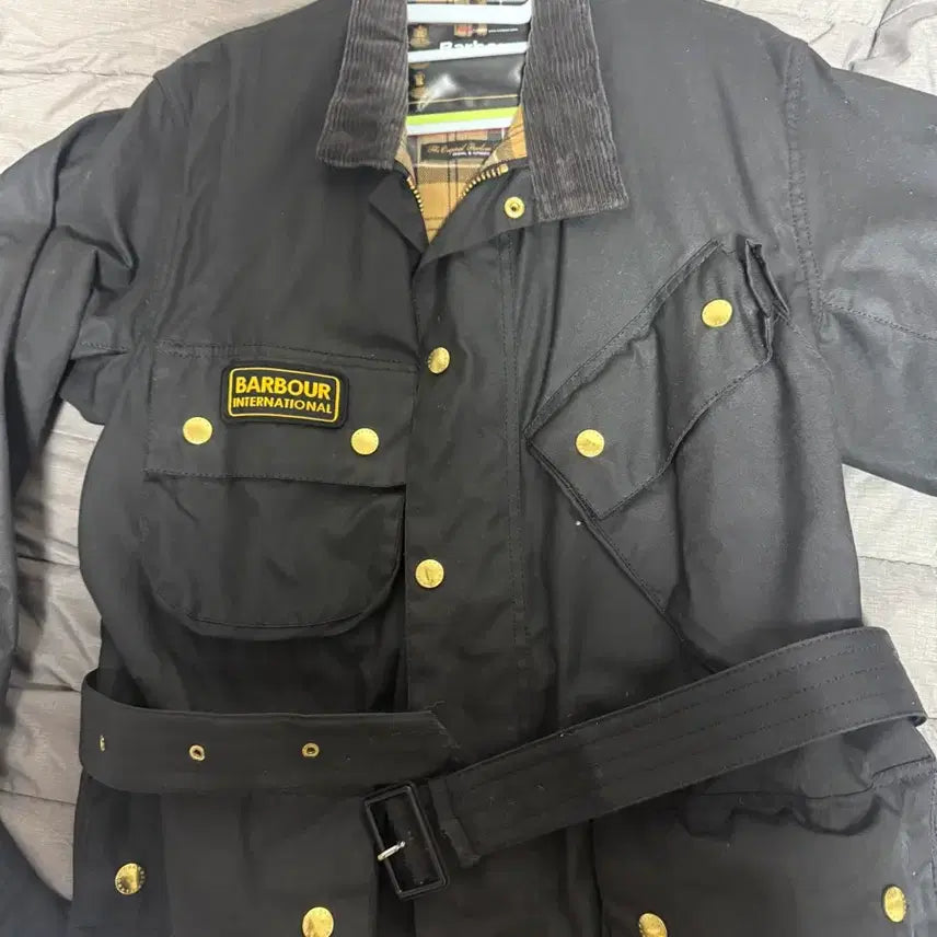 [BUNJANG] Barbour International Size 38 Waxed Jacket / 바버 인터네셔널 38사이즈 a급