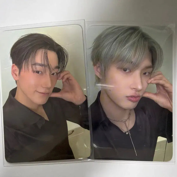 [BUNJANG] Ateez Fanmeeting Streaming Photocard Bundle Set (San, Mingi) / Ateez 에이티즈 프롬 팬미팅 스트리밍 포토카드 일괄