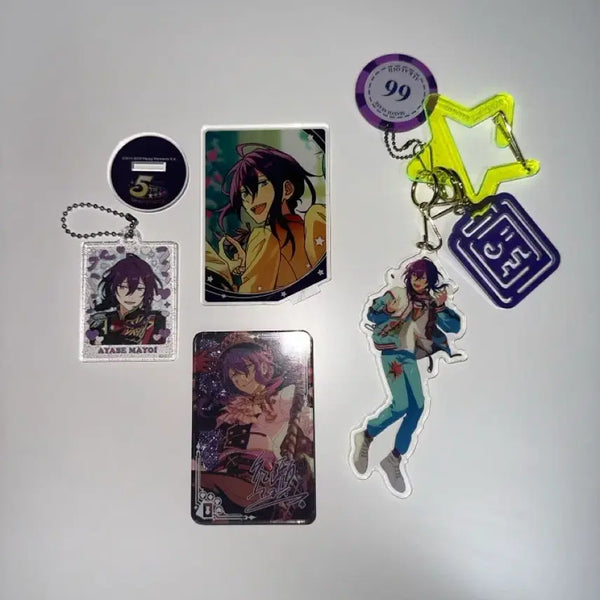[BUNJANG] Ensemble Stars Ayase Mayoi Acrylic Stand & Keychain Bundle Set / 앙스타 아야세 마요이 아크릴 스탠드 키링 일괄