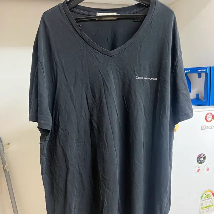 [BUNJANG] Calvin Klein Black T-Shirt XL / 캘빈클라인 블랙 반팔티 XL
