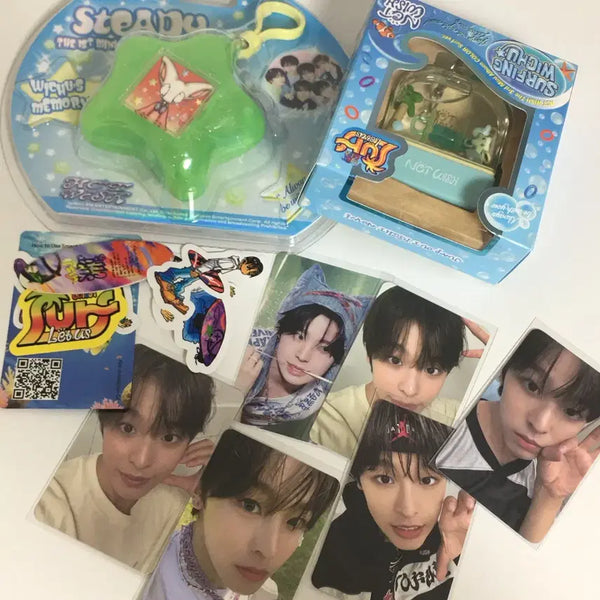 [BUNJANG] NCT WISH YUUSHI RIKU Photocard MD / 엔시티 위시 엔위시 리쿠 유우시 포카 포토카드 엠디 서프 스테디 쿠리 버블냥