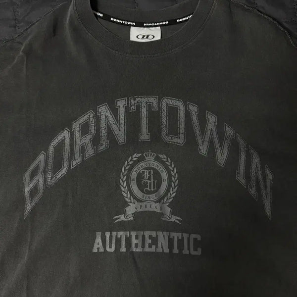 [BUNJANG] Born to Win Half Sleeve T-Shirt Size 2 / 본투윈 반팔티 2사이즈