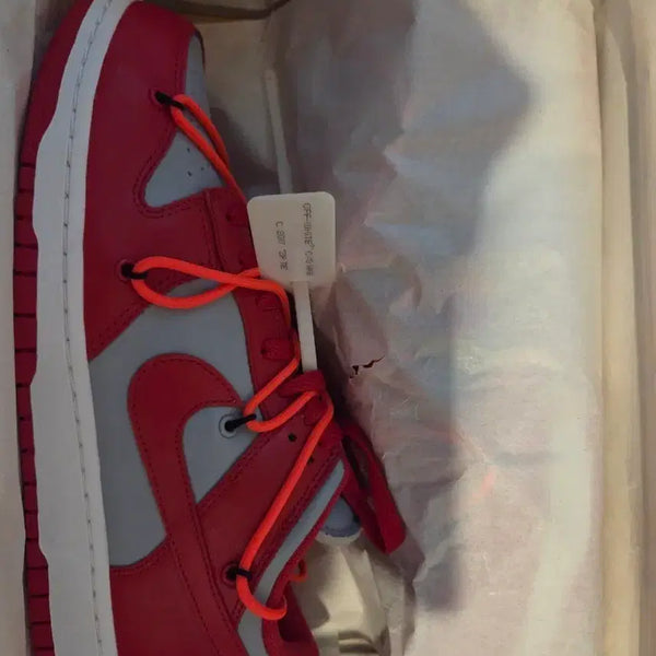 [BUNJANG] Nike Off-White Dunk Low University Red 290 / 나이키 오프화이트 덩크 로우 유니버시티 레드 290 새상품