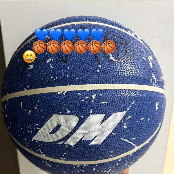 [BUNJANG] Dong-man Basketball Blue (Autographed) / 동맨 농구공 블루 (동맨 친필싸인!)