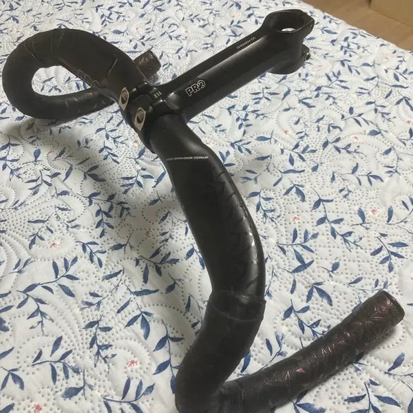 [BUNJANG] Shimano 2-Piece Handlebar Set with Supacaz Bartape / 시마노 2점 핸들셋