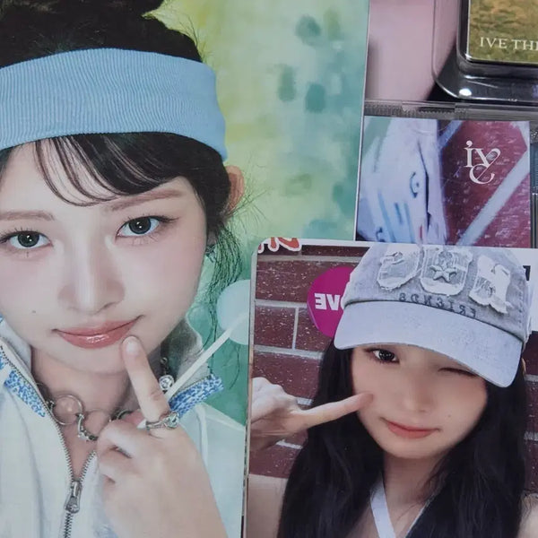[BUNJANG] IVE Rei Photocard, Album, Postcard, Poster Bundle Set / 아이브 레이 포카 앨범 엽서 포스터 일괄 양도 처분