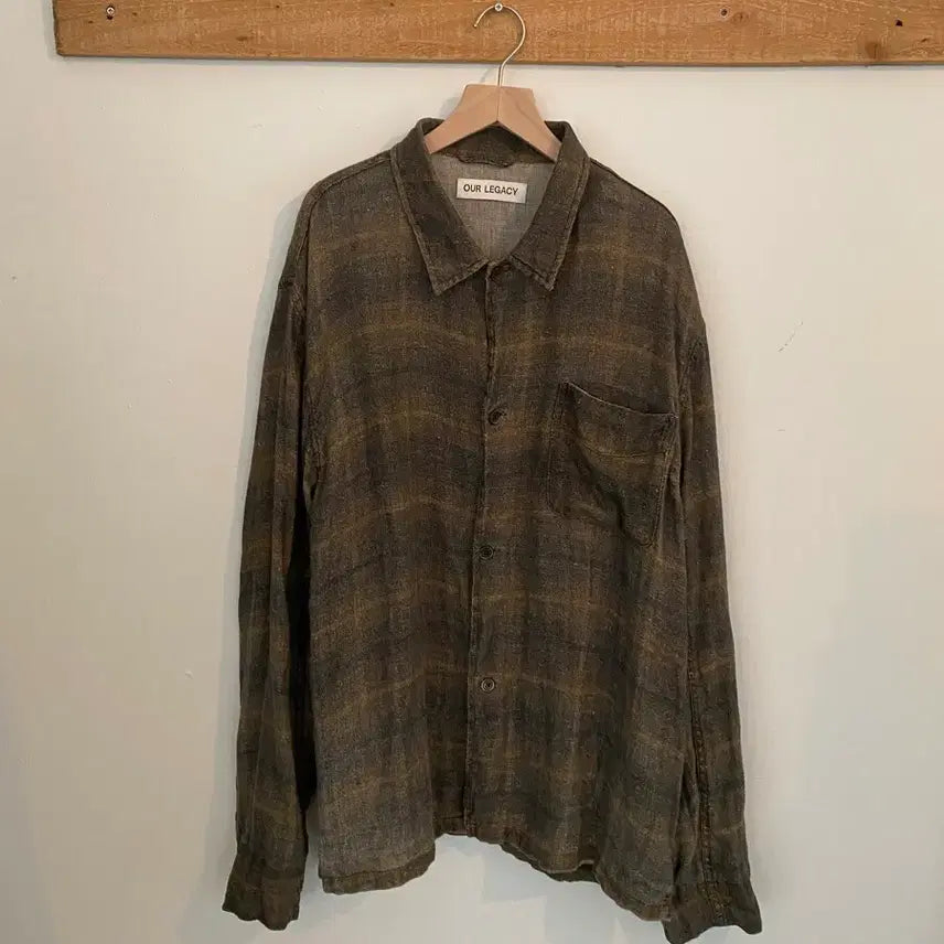 [BUNJANG] Our Legacy Box Shirt Linen / 아워레가시 박스 셔츠