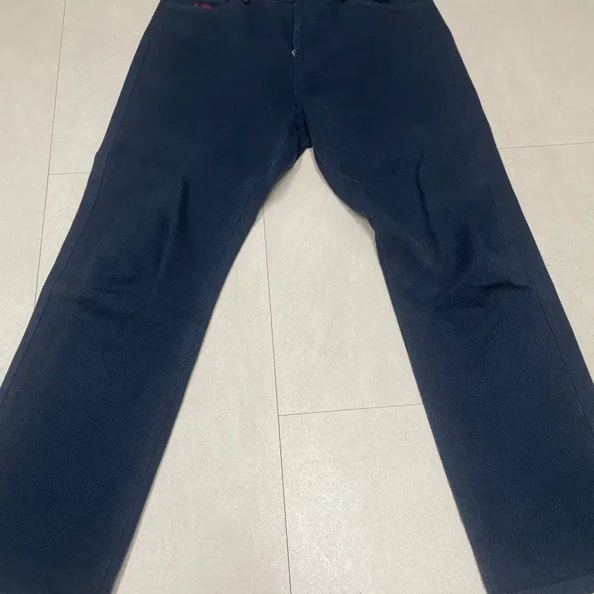 [BUNJANG] Sentibons Navy Chino Cotton Pants / 센티본즈 네이비 치노