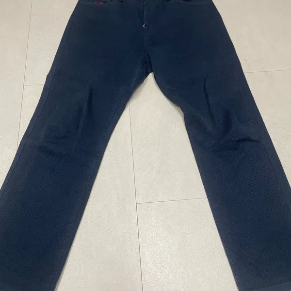[BUNJANG] Sentibons Navy Chino Cotton Pants / 센티본즈 네이비 치노