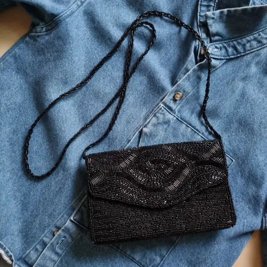 [BUNJANG] Beaded Mini Bag / 비즈백 미니백