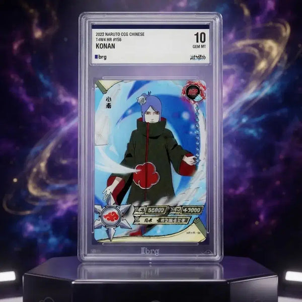 [BUNJANG] BRG Graded Naruto Akatsuki Conan #156 Card GEM MT 10 / BRG 10 등급 나루토 22년도 카유 아카츠키 코난 등급 카드