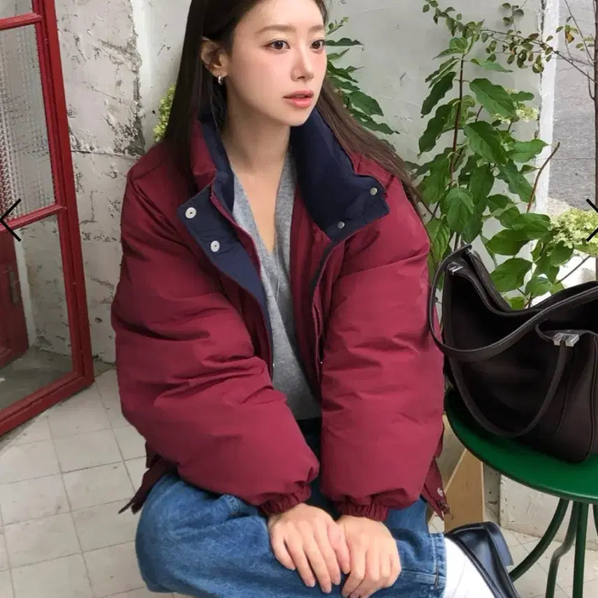 [BUNJANG] Hane Plenty Padded Jacket Red S / [새제품/품절] 하네 Hane 패딩 플렌티 패딩 레드s