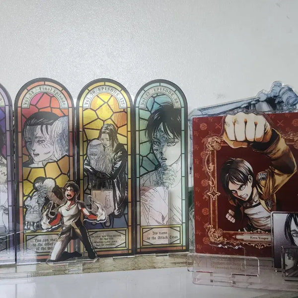 [BUNJANG] Attack on Titan Eren Acrylic Diorama / 진격의거인 에렌 아크릴 디오라마