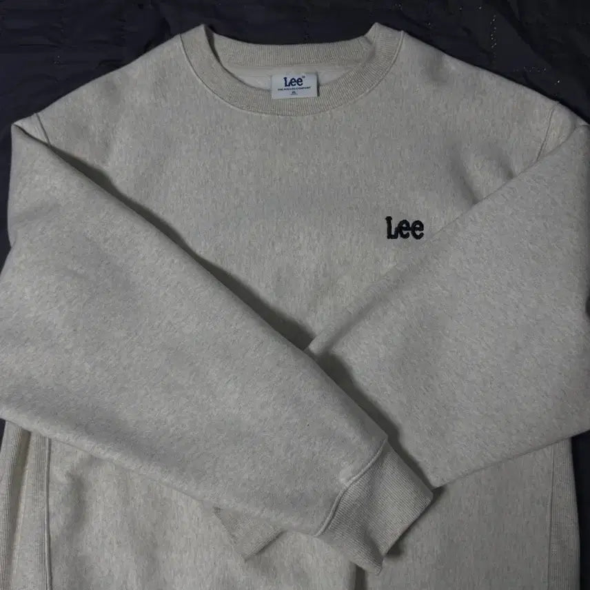 [BUNJANG] Lee Beige Sweatshirt XL / lee 베이지 맨투맨 xl