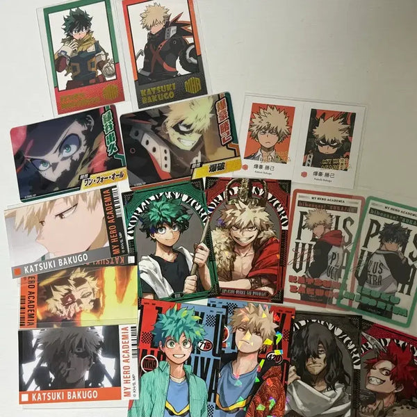 [BUNJANG] My Hero Academia Cards & Stickers Bundle Set / 나의 히어로 아카데미아 카드,스티커 일괄