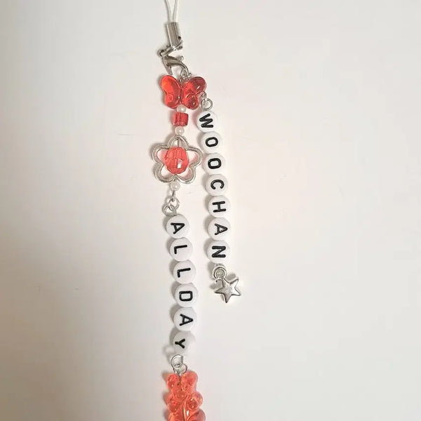 [BUNJANG] All Day Project Woochan Initial Keyring / 올데이프로젝트 우찬 이니셜키링