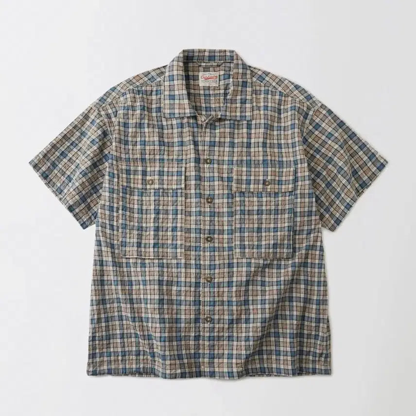 [BUNJANG] Outstanding Seersucker M-43 Shirt / 아웃스탠딩 시어서커 M-43 셔츠 판매