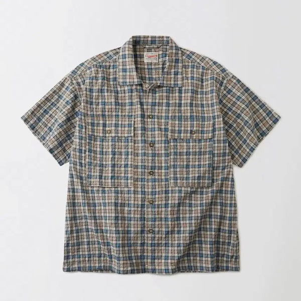 [BUNJANG] Outstanding Seersucker M-43 Shirt / 아웃스탠딩 시어서커 M-43 셔츠 판매