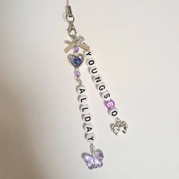[BUNJANG] ALLDAY Yeongseo Initial Keyring / 올데프 영서 이니셜키링