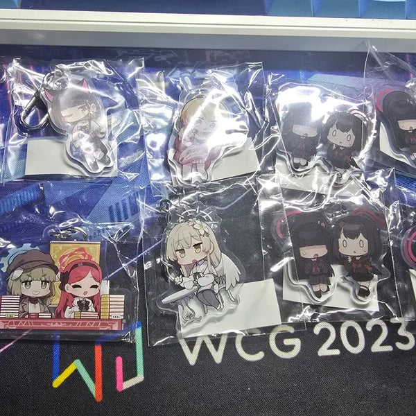 [BUNJANG] Blue Archive Cafe Memorial Capsule Acrylic Keyring / 블루아카이브 카페메모리얼 캡슐 아크릴 키링