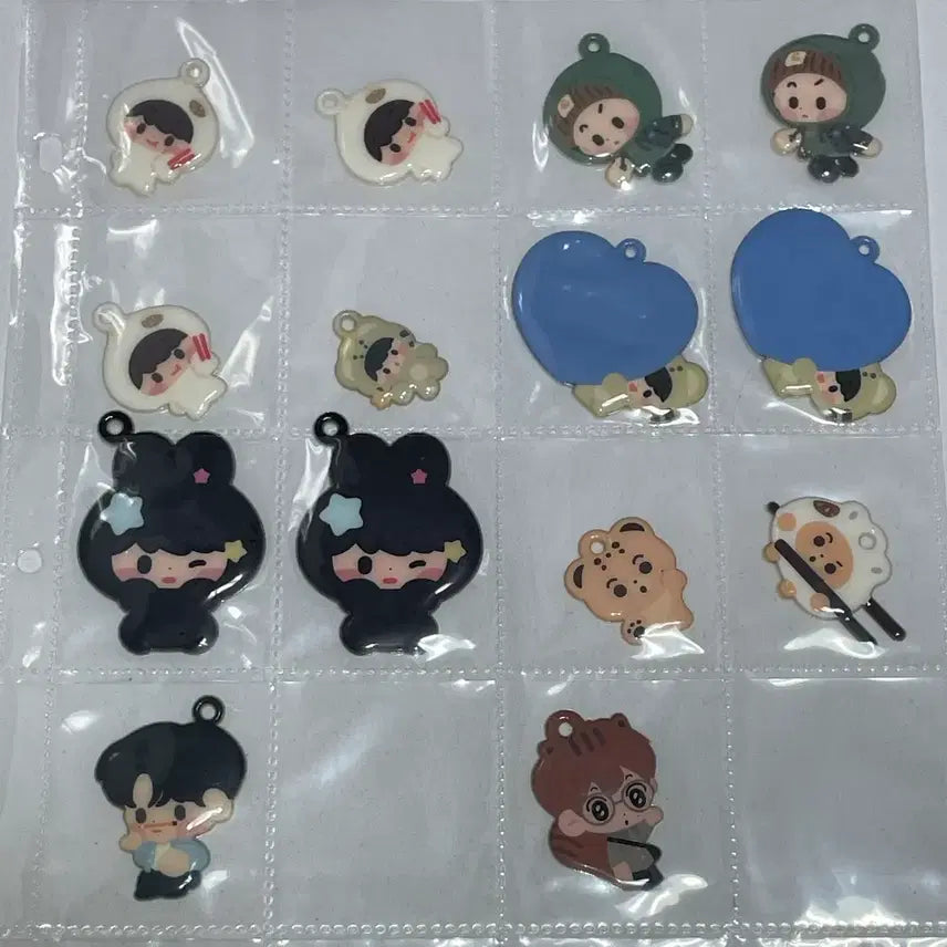 [BUNJANG] NCT Mark\'s\'Malang\' Keychain Bundle Set / 다님 마크 말랑 키링