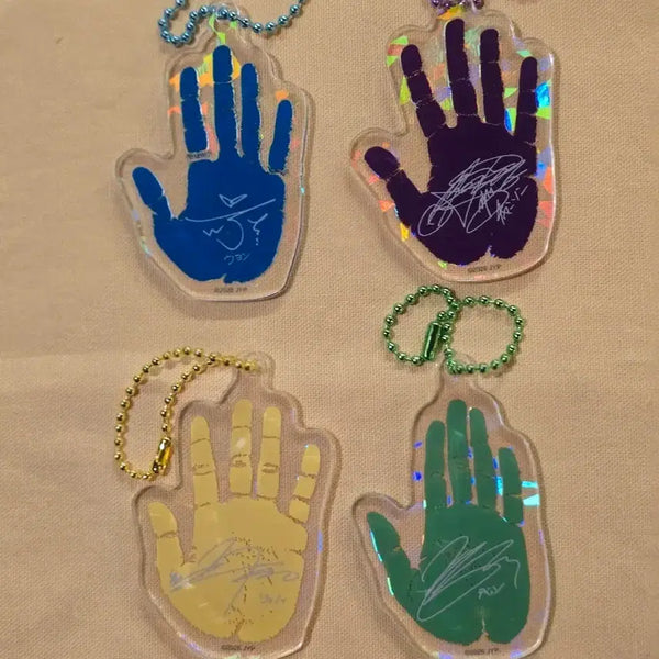 [BUNJANG] 2PM Junho & Members Tokyo Dome The Return Handprint Keyring / 도쿄돔 더리턴 준호와 멤버들 손바닥