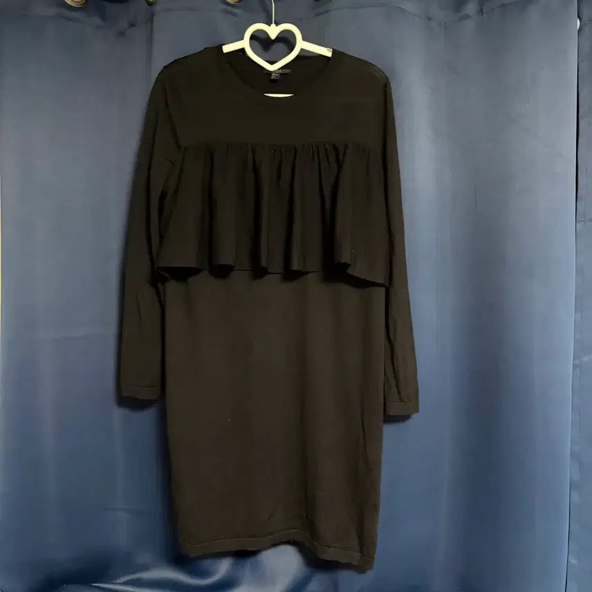 [BUNJANG] COS Black Frill Dress / COS 코스 여성 블랙 프릴 원피스