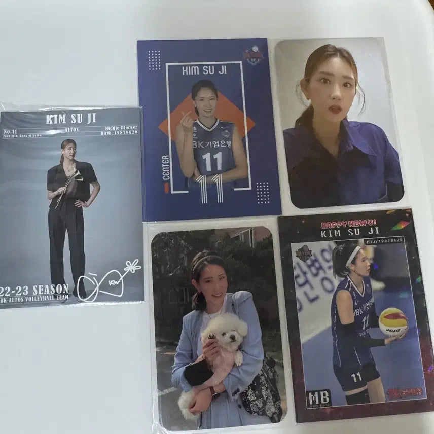 [BUNJANG] Kim Su-ji Women's Volleyball Photocard Bundle / 여자배구 김수지 포토카드