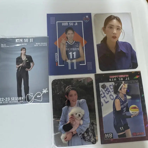 [BUNJANG] Kim Su-ji Women's Volleyball Photocard Bundle / 여자배구 김수지 포토카드