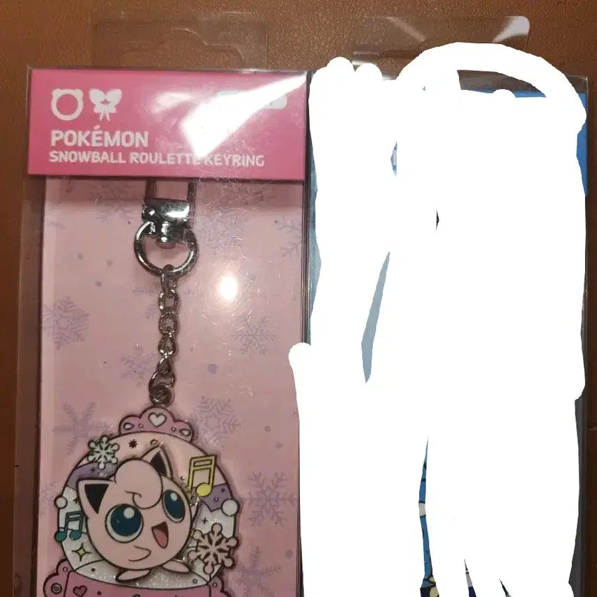 [BUNJANG] Pokemon Snow Globe Roulette Keychain (Jigglypuff) / 포켓몬 스노우볼 룰렛 키링 (푸린)
