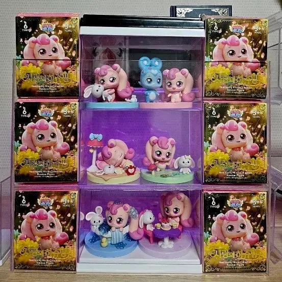 [BUNJANG] Mega Coffee HaChuping Figure Full Set (6 Types) / 메가커피 하츄핑 피규어 6개 풀세트