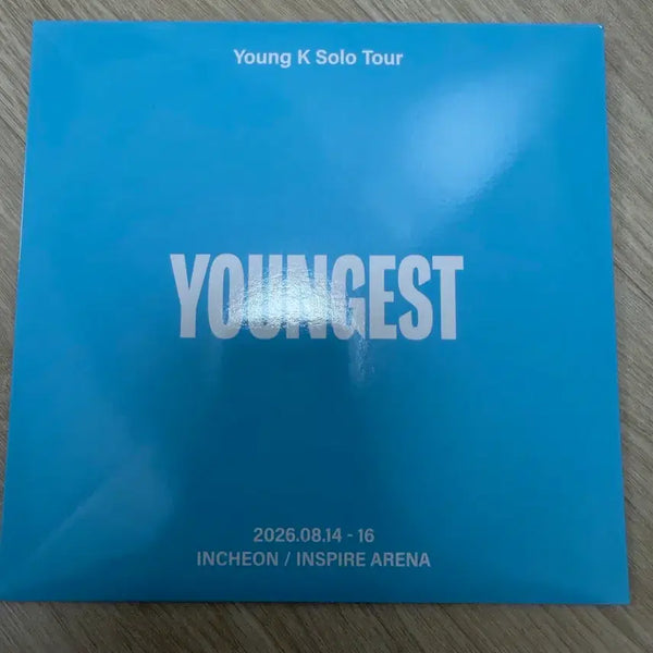 [BUNJANG] Young K Fanclub My Day Gift Sealed / 영케이 팬클럽 마이데이 기프트 미개봉