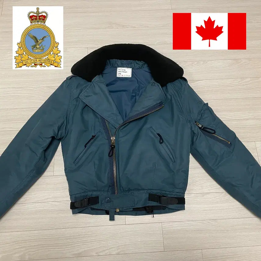 [BUNJANG] 1990s Royal Canadian Air Force Flight Jacket Type 4 / 1990년대 캐나다 공군 항공 자켓