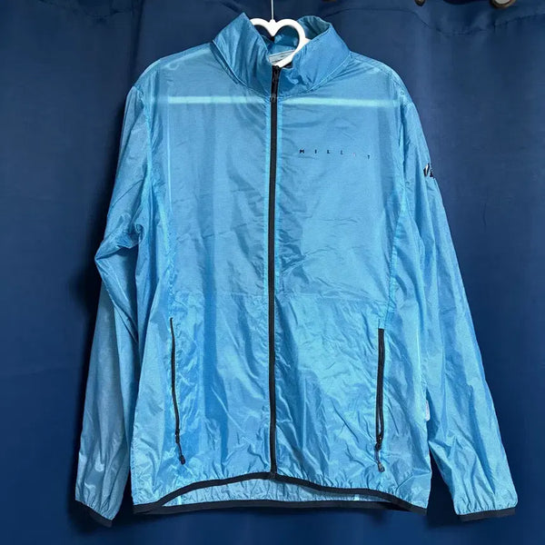 [BUNJANG] Millet Lightweight Windbreaker Blue / 밀레 경량 바람막이 블루