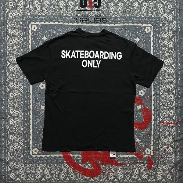 [BUNJANG] Seoul Skateboarding Only T-Shirt XXL / 서우르 / 스케이트보딩 온리 반팔 티셔츠 XXL