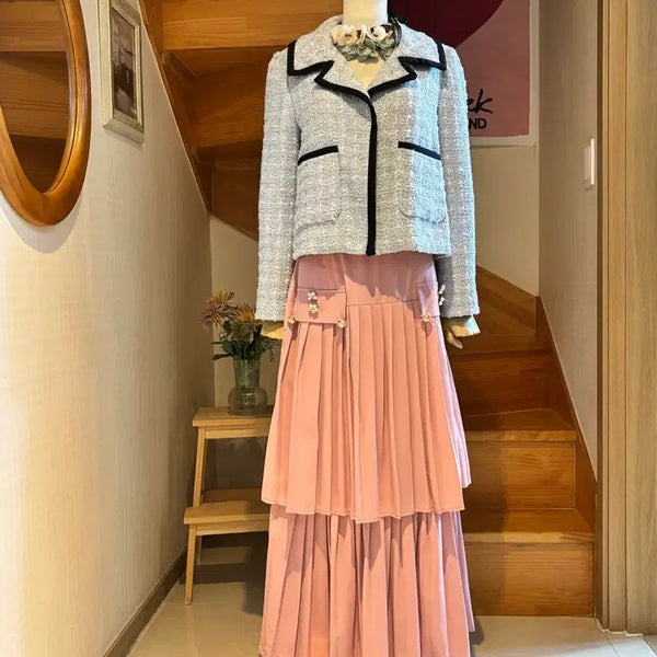 [BUNJANG] It MICHAA Tweed Jacket / 잇미샤 트위드