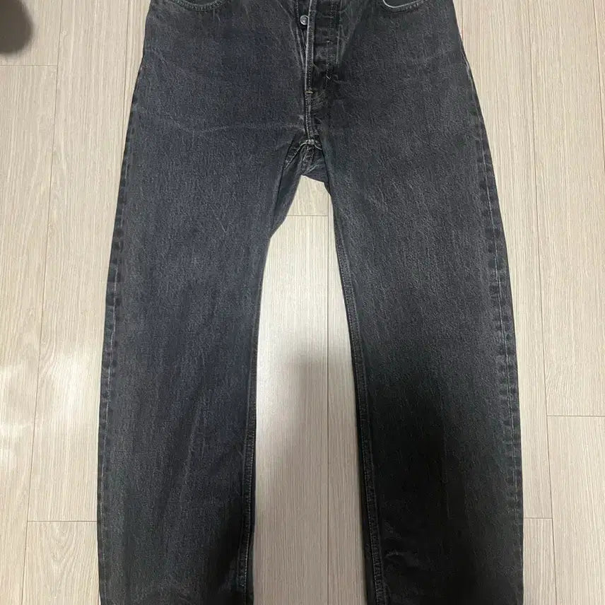 [BUNJANG] Acne Studios Black Denim Pants Straight Fit / 아크네스튜디오 블랙 데님 팬츠