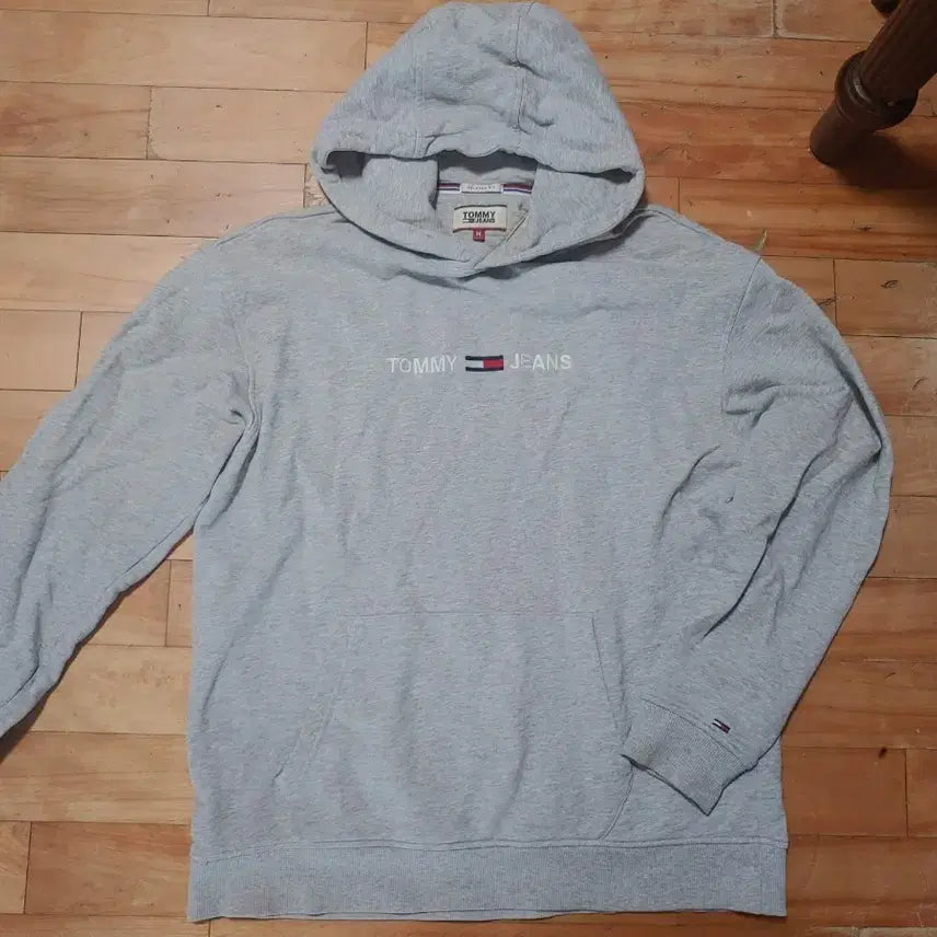 [BUNJANG] Tommy Hilfiger Gray Fleece (Unisex) M / 타미힐피거 회색 후리스(남여공용) 정품