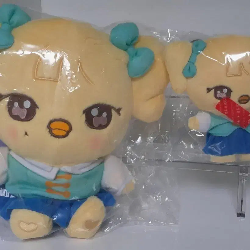 [BUNJANG] IVE Rei Plush & Keychain Bundle Set (Everland Cast Ver.) / 2종 일괄 원가이하) 아이브 레이 인형과 인형키링 에버랜드 캐스트 플러시 나오리 레이 인형