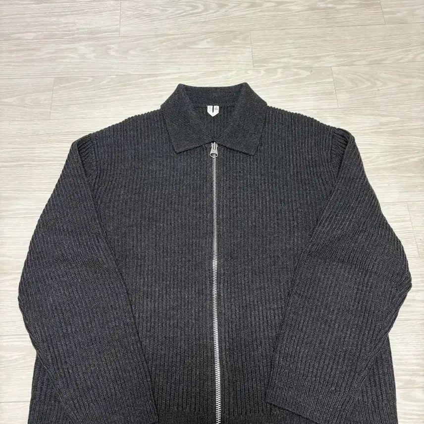 [BUNJANG] ARKET Wool Two-Way Zip-Up Cardigan / [L] 아르켓 울 투웨이 집업 가디건