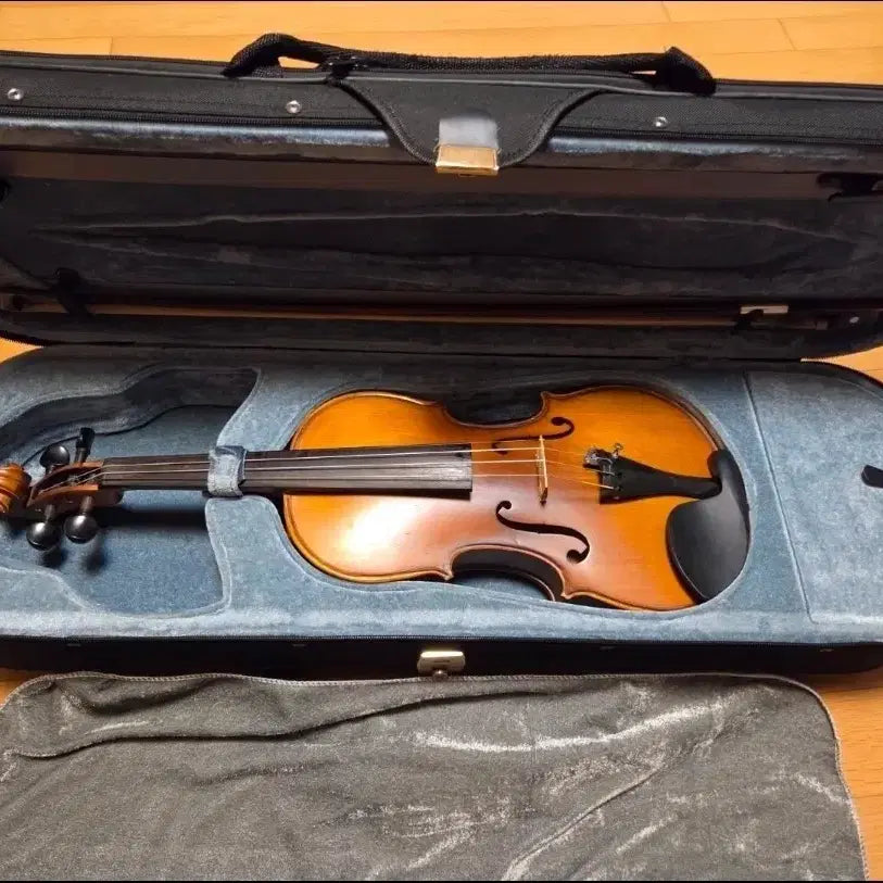 [BUNJANG] Hans String 4/4 Handmade Violin Full Set with Dominant Strings by Han Gwan-seok / 한관석 국내생산. 한스스트링 4/4  바이올린 풀세트. 도미넌트현. 수제. 77.