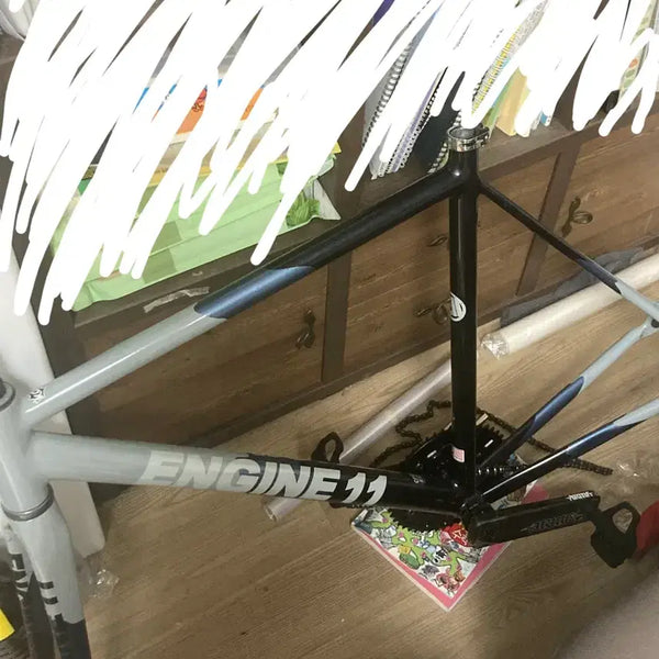 [BUNJANG] Engine11 Metal Gray Frameset Crankset Wheelset / 엔진11 메탈그레이 프레임셋크랭크셋 휠셋이랑 교신/판매
