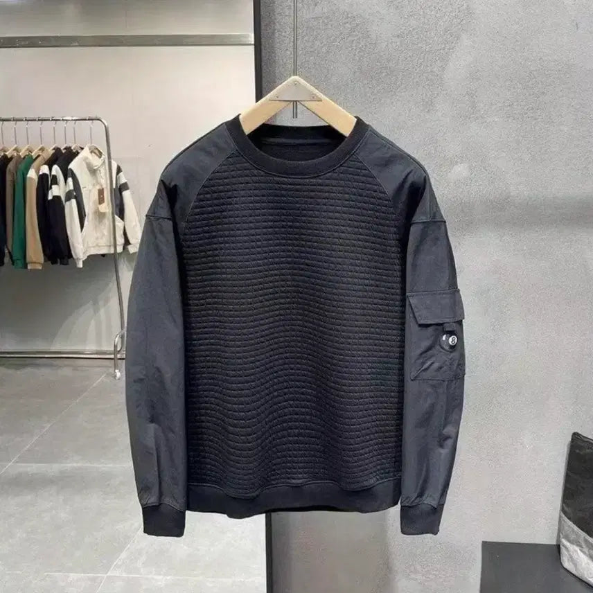 [BUNJANG] Men's Waffle T-Shirt (Large) / 남성용 와플 티셔츠(라지 사이즈)