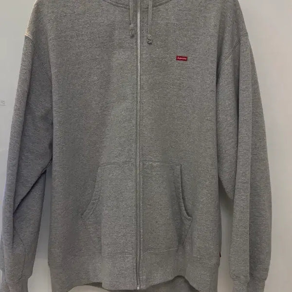 [BUNJANG] Supreme Small Box Logo Hoodie Grey XL / 슈프림 스몰박스로고 후드집업 / XL